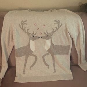 LOFT Beige Knit Sweater